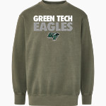 Green Tech Eagles <span class="pdp-name-mascot">Green Tech Soaring Eagles</span> MV Sport Men's Coastal Color Crew Front Thumbnail
