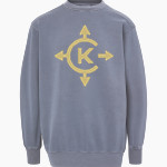 Camp Kawaga Sideline Store MV Sport Men's Coastal Color Crew Front Thumbnail