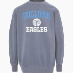 WILLOWS ACADEMY Eagles <span class="pdp-name-mascot">Willows Eagles</span> MV Sport Men's Coastal Color Crew Front Thumbnail