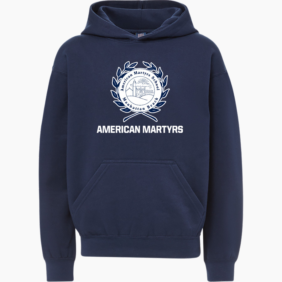 American Martyrs Mustangs <span class="pdp-name-mascot">American Martyrs Mustangs</span> MV Sport Youth Buddy Hoodie