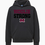 MILLBURY SR HIGH SCHOOL WOOLIES <span class="pdp-name-mascot">MILLBURY MEMORIAL WOOLIES</span> MV Sport Youth Buddy Hoodie Front Thumbnail