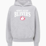 Minot State Beavers <span class="pdp-name-mascot">Minot State Beavers</span> MV Sport Youth Buddy Hoodie Front Thumbnail
