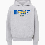 Northwest University Eagles Online Store <span class="pdp-name-mascot">Northwest Eagles</span> MV Sport Youth Buddy Hoodie Front Thumbnail