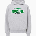 Blackfoot Broncos MV Sport Youth Buddy Hoodie Front Thumbnail