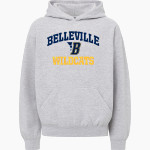 BELLEVILLE HIGH SCHOOL WILDCATS <span class="pdp-name-mascot">BELLEVILLE WILDCATS</span> MV Sport Youth Buddy Hoodie Front Thumbnail