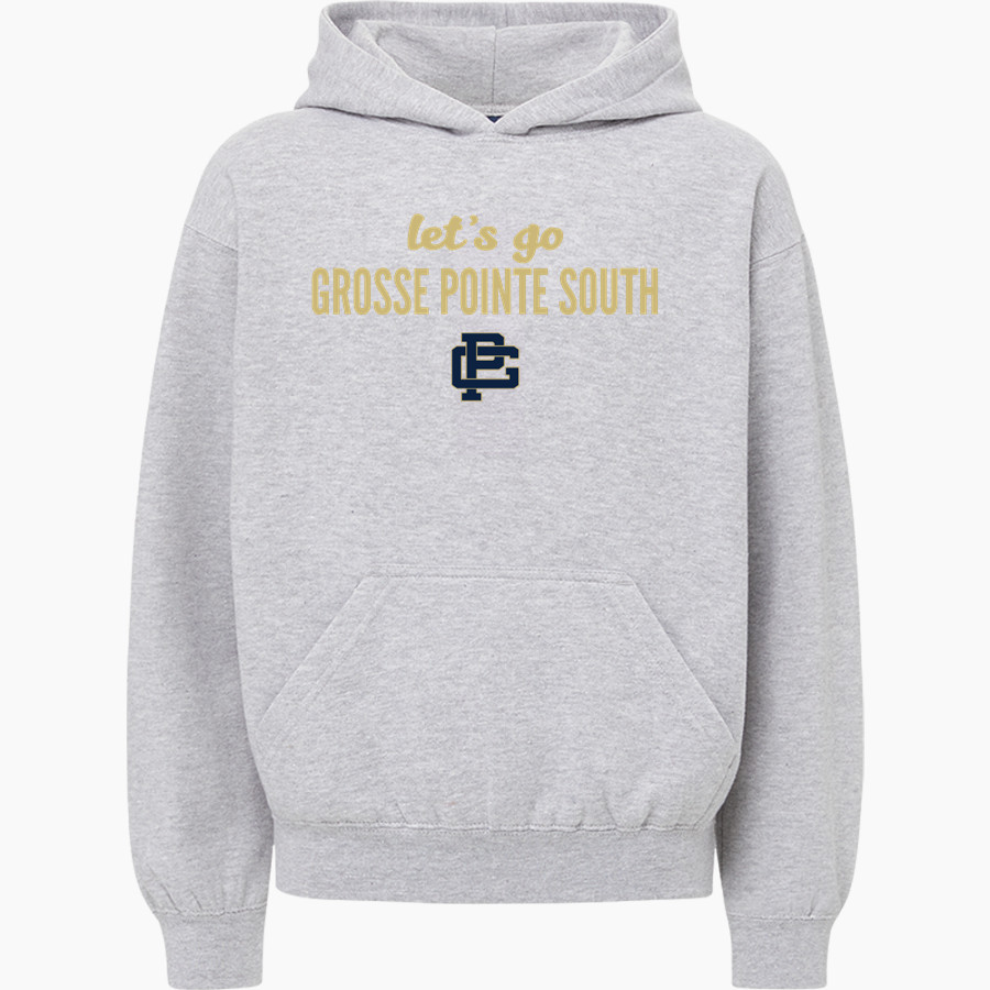 GROSSE POINTE SOUTH Blue Devils official sideline store MV Sport Youth Buddy Hoodie