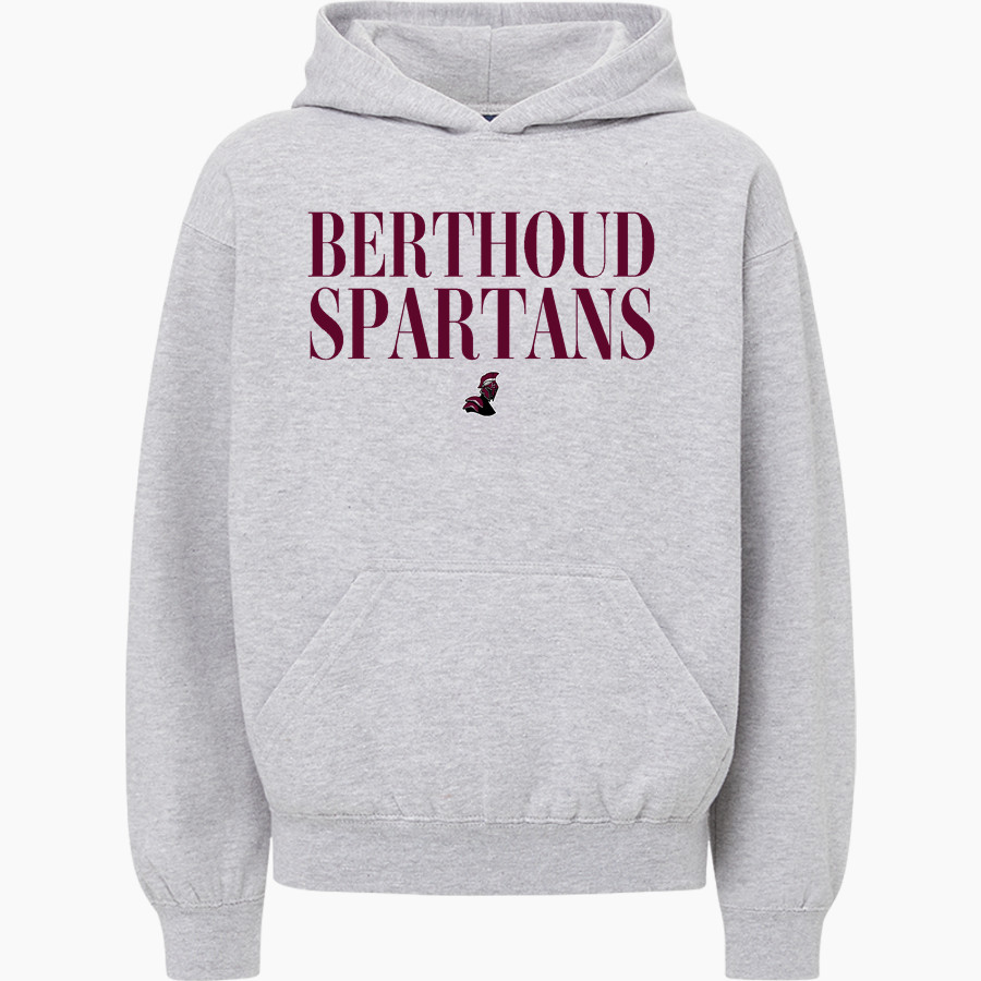 BERTHOUD HIGH SCHOOL SPARTANS MV Sport Youth Buddy Hoodie