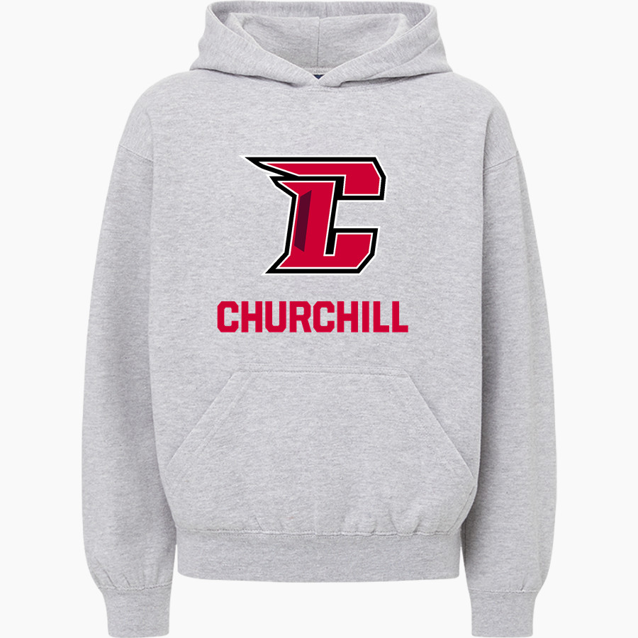 CHURCHILL HIGH SCHOOL CHARGERS MV Sport Youth Buddy Hoodie