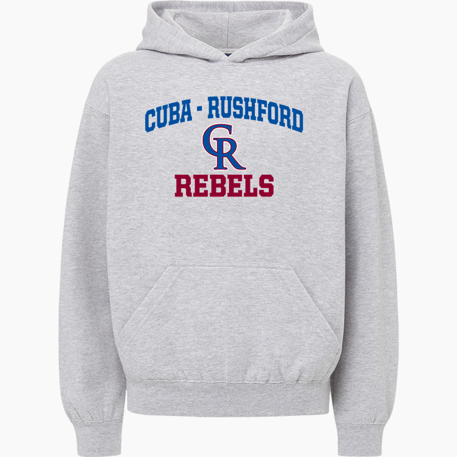 CUBA-RUSHFORD HIGH SCHOOL REBELS <span class="pdp-name-mascot">CUBA - RUSHFORD REBELS</span> MV Sport Youth Buddy Hoodie