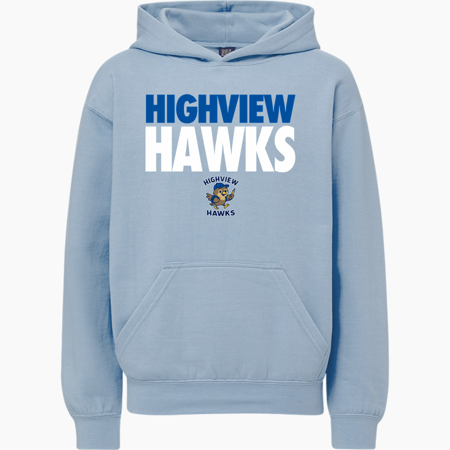 Highview Hawks <span class="pdp-name-mascot">Highview Elementary School Hawks</span> MV Sport Youth Buddy Hoodie