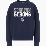 WEST HALL HIGH SCHOOL SPARTANS MV Sport Youth Buddy Crew Front Thumbnail