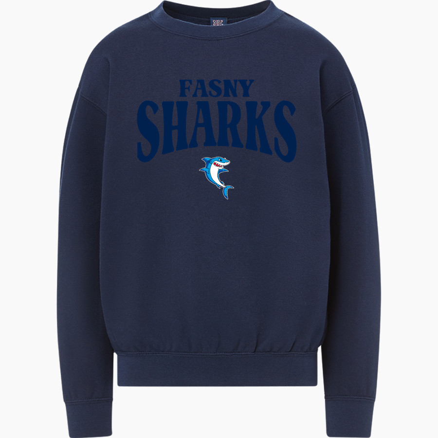 French-American School of New York - Online Store <span class="pdp-name-mascot">French-American School Sharks</span> MV Sport Youth Buddy Crew