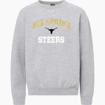 BIG SPRING HIGH SCHOOL STEERS <span class="pdp-name-mascot">BIG SPRING STEERS</span> MV Sport Youth Buddy Crew Front Thumbnail