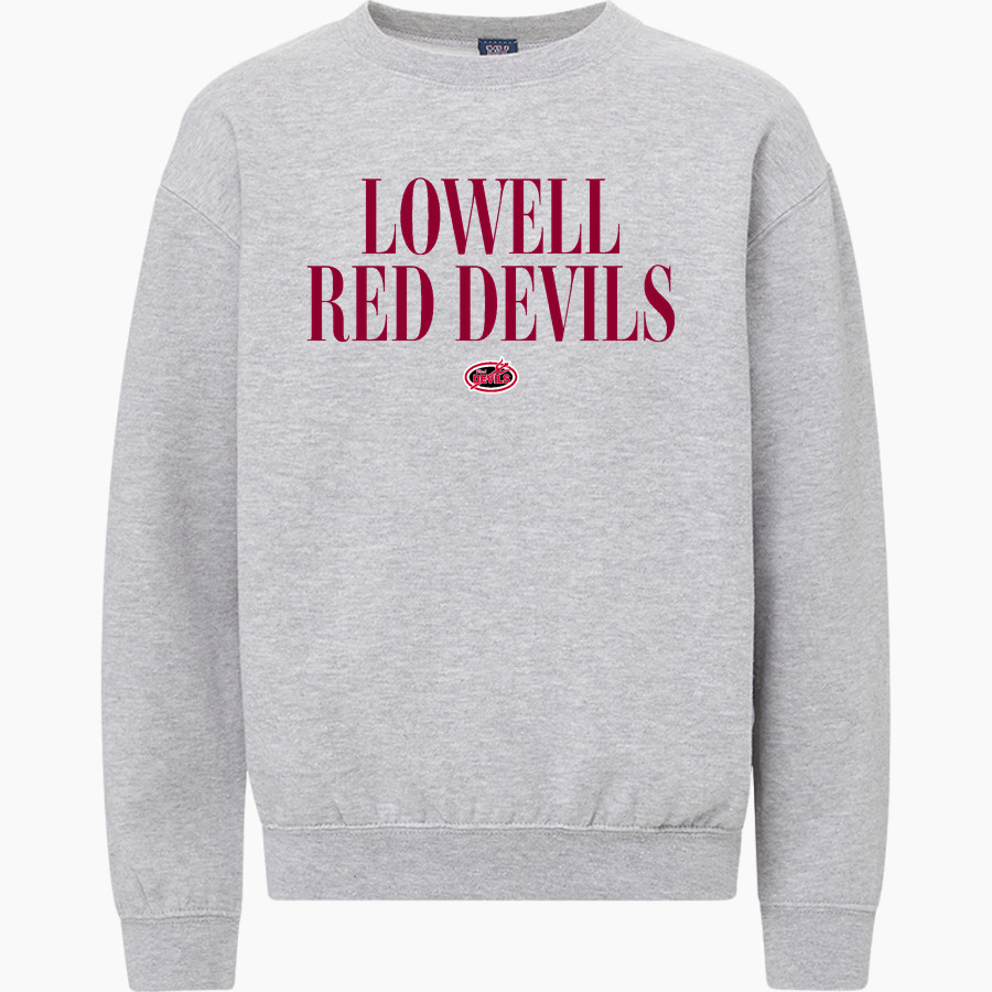 LOWELL HIGH SCHOOL RED DEVILS <span class="pdp-name-mascot">LOWELL RED DEVILS</span> MV Sport Youth Buddy Crew