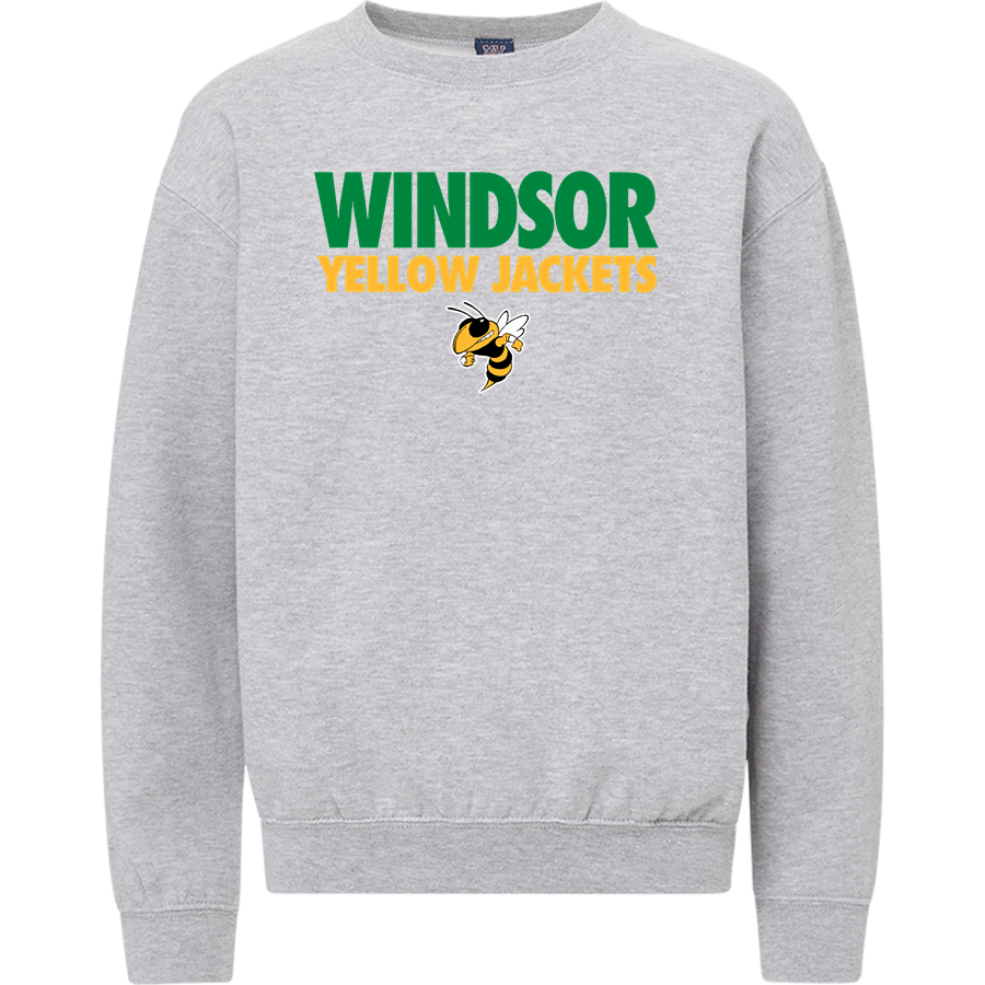 WINDSOR HIGH SCHOOL YELLOW JACKETS <span class="pdp-name-mascot">WINDSOR YELLOW JACKETS</span> MV Sport Youth Buddy Crew
