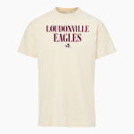 LOUDONVILLE CHRISTIAN SCHOOL EAGLES <span class="pdp-name-mascot">LOUDONVILLE EAGLES</span> MV Sport Men's Short Sleeve Coastal Color Tee Front Thumbnail