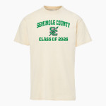 SEMINOLE COUNTY HIGH SCHOOL INDIANS MV Sport Men's Short Sleeve Coastal Color Tee Front Thumbnail