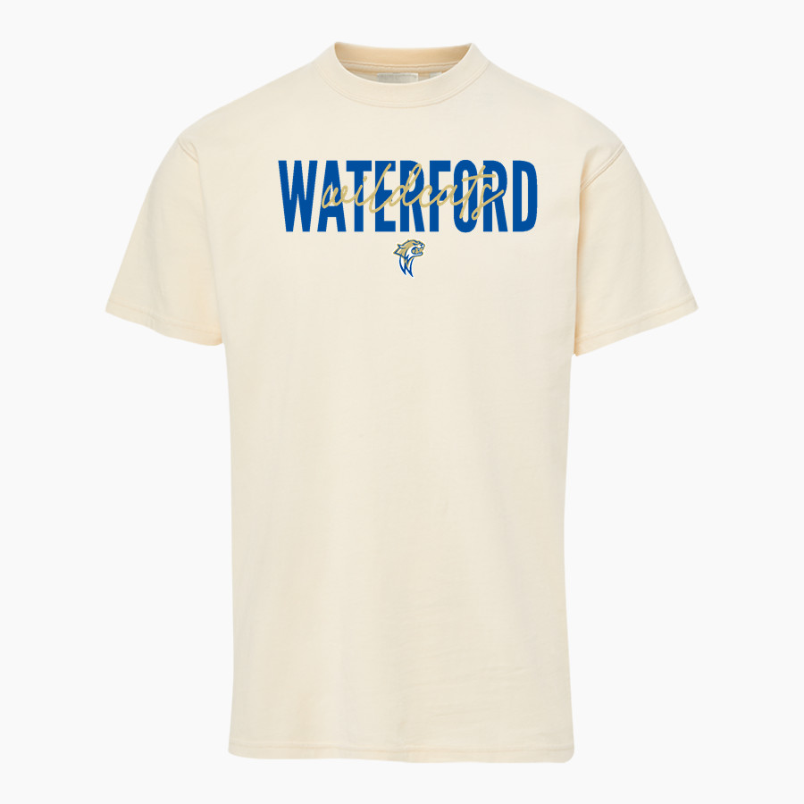 WATERFORD HIGH SCHOOL WILDCATS <span class="pdp-name-mascot">WATERFORD WILDCATS</span> MV Sport Men's Short Sleeve Coastal Color Tee