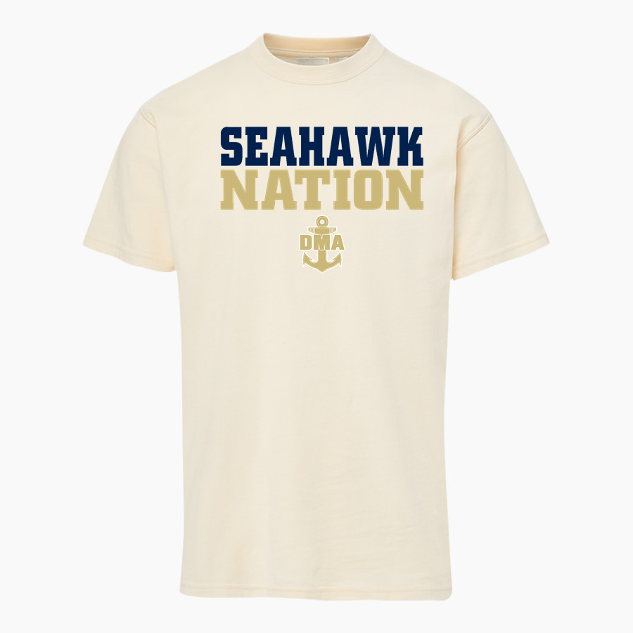 DELAWARE MILITARY ACADEMY SEAHAWKS STORE MV Sport Men's Short Sleeve Coastal Color Tee