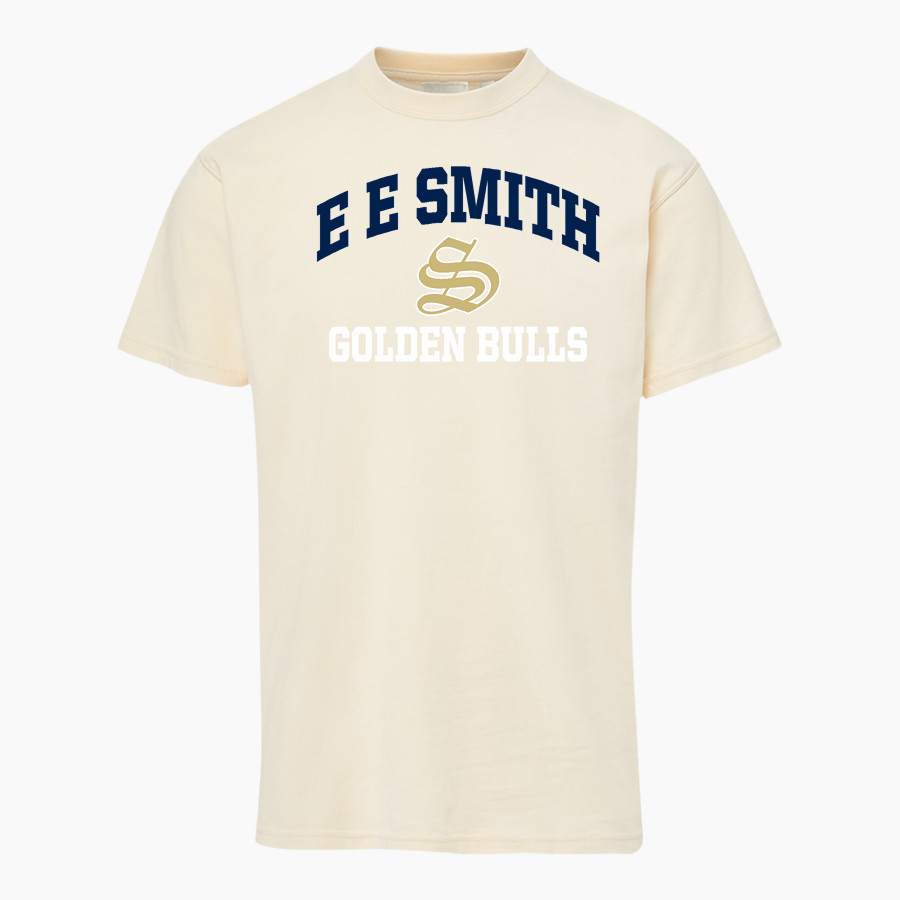 E E SMITH HIGH SCHOOL GOLDEN BULLS <span class="pdp-name-mascot">E E SMITH GOLDEN BULLS</span> MV Sport Men's Short Sleeve Coastal Color Tee