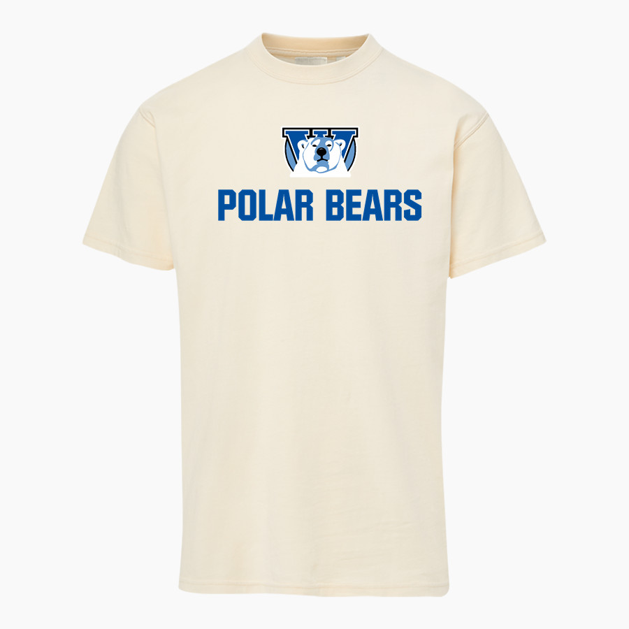 CALVIN M WOODWARD HIGH SCHOOL POLAR BEARS MV Sport Men's Short Sleeve Coastal Color Tee