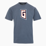Glenn Grizzlies <span class="pdp-name-mascot">Tom Glenn Grizzlies</span> MV Sport Men's Short Sleeve Coastal Color Tee Front Thumbnail