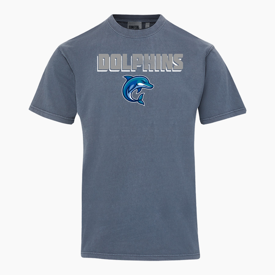 Discovery Dolphins <span class="pdp-name-mascot">Discovery School Dolphins</span> MV Sport Men's Short Sleeve Coastal Color Tee