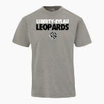 Liberty-Eylau Leopards MV Sport Men's Short Sleeve Coastal Color Tee Front Thumbnail