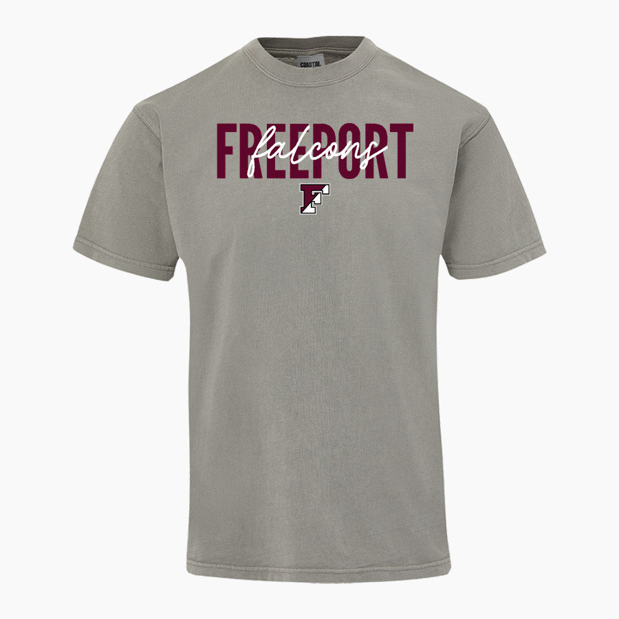FREEPORT HIGH SCHOOL FALCONS <span class="pdp-name-mascot">FREEPORT FALCONS</span> MV Sport Men's Short Sleeve Coastal Color Tee