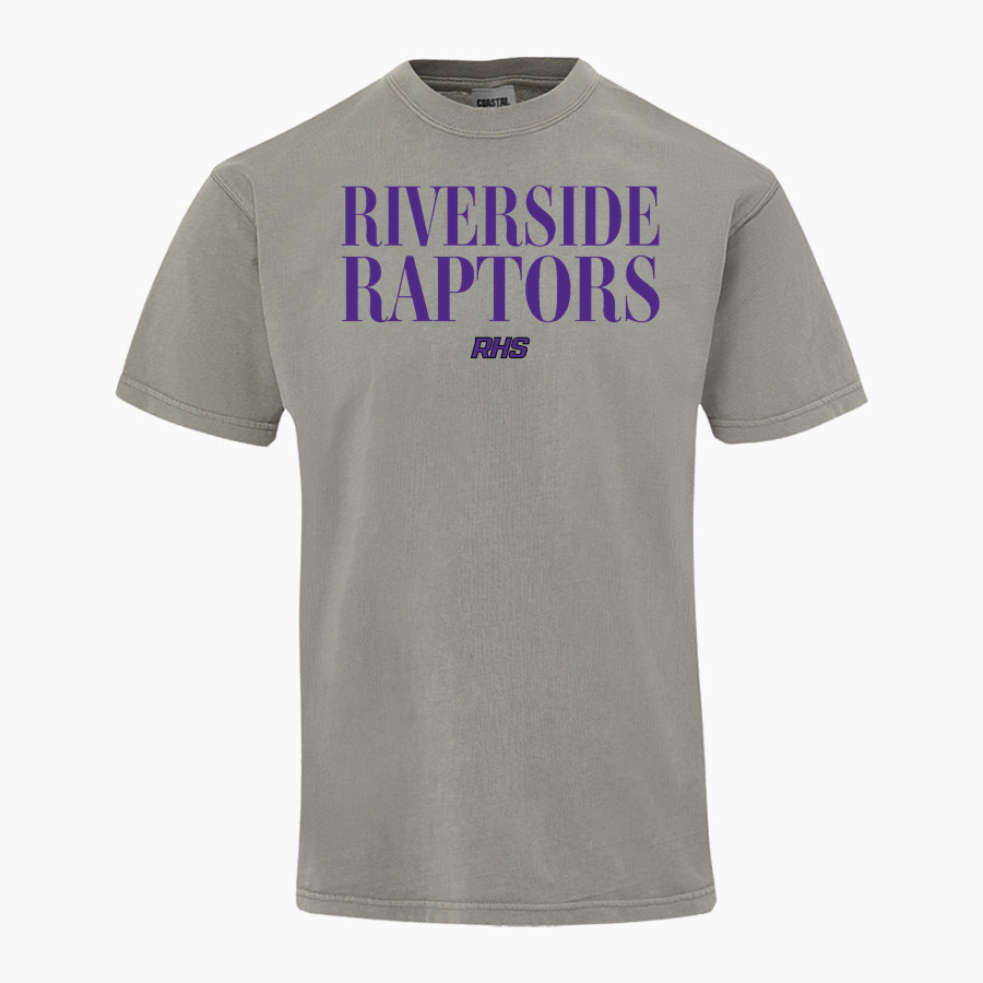 Riverside Raptors <span class="pdp-name-mascot">Riverside High School Raptors</span> MV Sport Men's Short Sleeve Coastal Color Tee