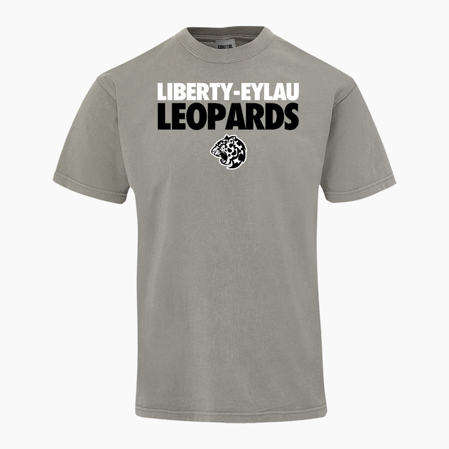 Liberty-Eylau Leopards MV Sport Men's Short Sleeve Coastal Color Tee