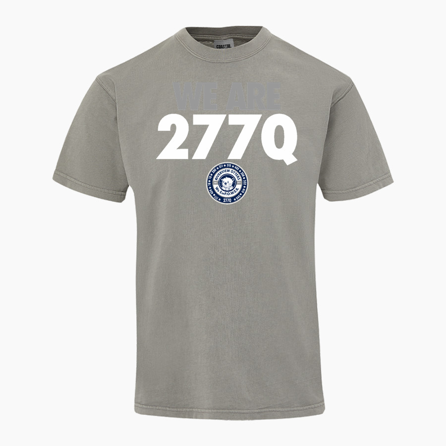 277Q Otters <span class="pdp-name-mascot">277Q - The Riverview School Otters</span> MV Sport Men's Short Sleeve Coastal Color Tee