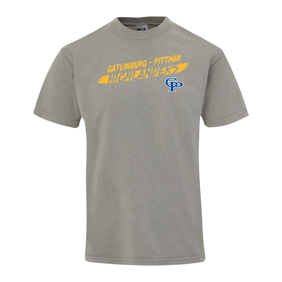 GATLINBURG-PITTMAN HIGH SCHOOL HIGHLANDERS <span class="pdp-name-mascot">GATLINBURG - PITTMAN HIGHLANDERS</span> MV Sport Men's Coastal Color Short Sleeve Tee
