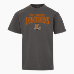 Sycamore Longhorns <span class="pdp-name-mascot">Sycamore Elementary School Longhorns</span> MV Sport Men's Short Sleeve Coastal Color Tee Front Thumbnail