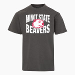 Minot State Beavers <span class="pdp-name-mascot">Minot State Beavers</span> MV Sport Men's Short Sleeve Coastal Color Tee Front Thumbnail