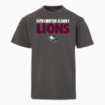 FAITH CHRISTIAN ACADEMY LIONS <span class="pdp-name-mascot">FAITH LIONS</span> MV Sport Men's Short Sleeve Coastal Color Tee Front Thumbnail