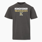 KINGFISHER HIGH SCHOOL YELLOWJACKETS <span class="pdp-name-mascot">KINGFISHER YELLOWJACKETS</span> MV Sport Men's Short Sleeve Coastal Color Tee Front Thumbnail