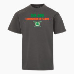 Communion of Saints School Sabres official sideline store MV Sport Men's Short Sleeve Coastal Color Tee Front Thumbnail