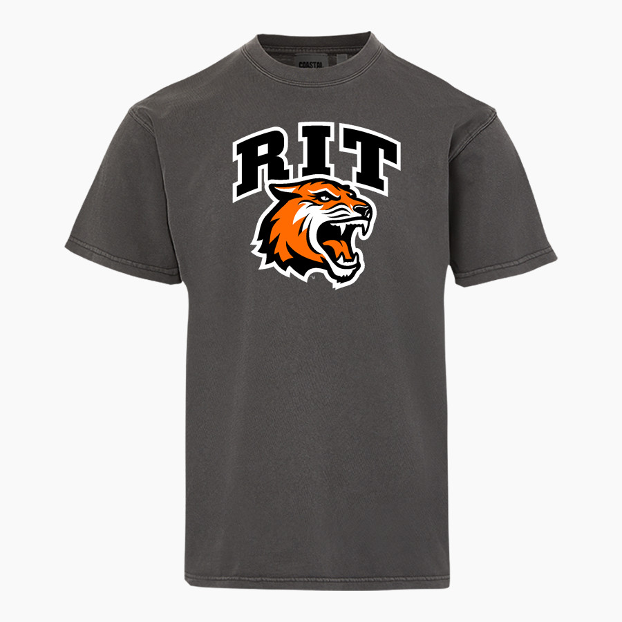 Rochester Institute of Technology Tigers <span class="pdp-name-mascot">RIT Tigers</span> MV Sport Men's Short Sleeve Coastal Color Tee