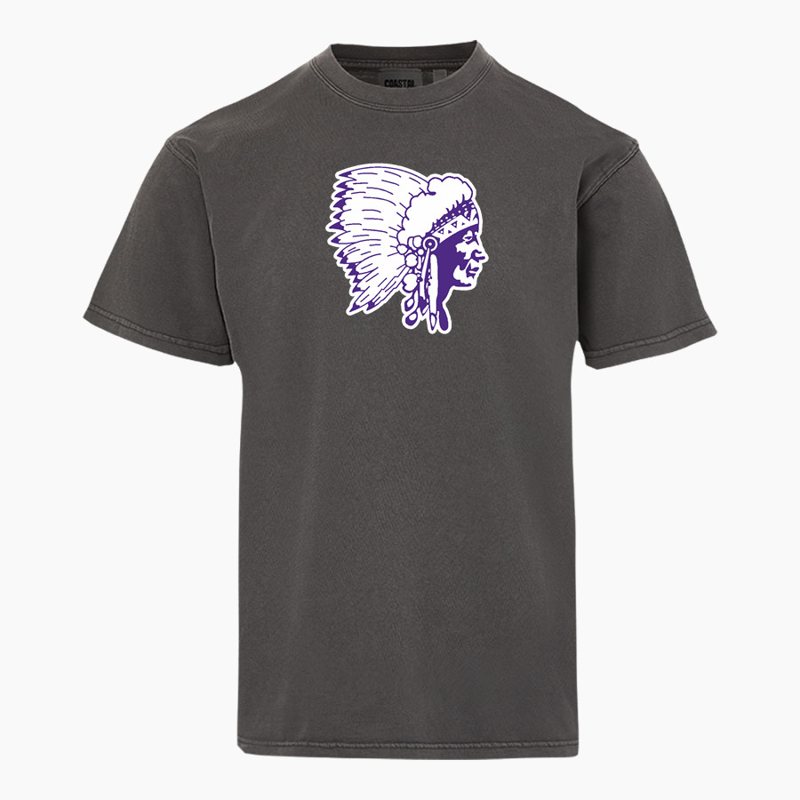 LOGAN HIGH SCHOOL CHIEFTAINS MV Sport Men's Short Sleeve Coastal Color Tee