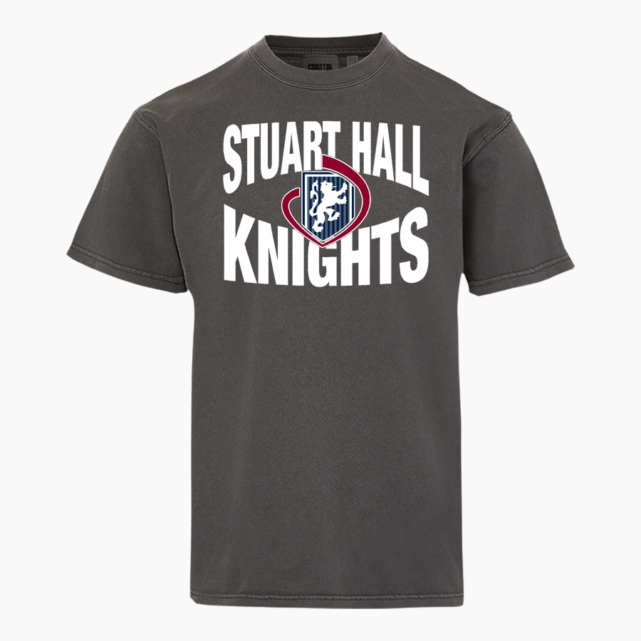 Convent & Stuart Hall KNIGHTS <span class="pdp-name-mascot">STUART HALL KNIGHTS</span> MV Sport Men's Short Sleeve Coastal Color Tee