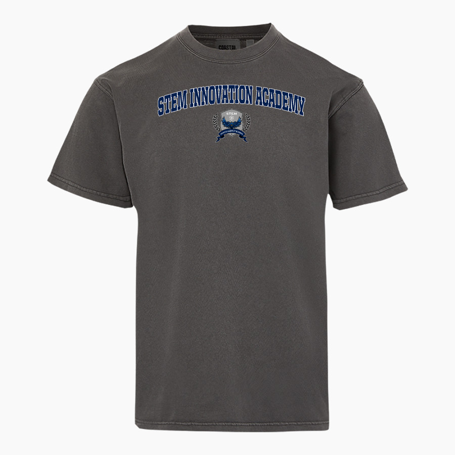 STEM Innovation Academy of the Oranges we rise together <span class="pdp-name-mascot">STEM Phoenix</span> MV Sport Men's Short Sleeve Coastal Color Tee