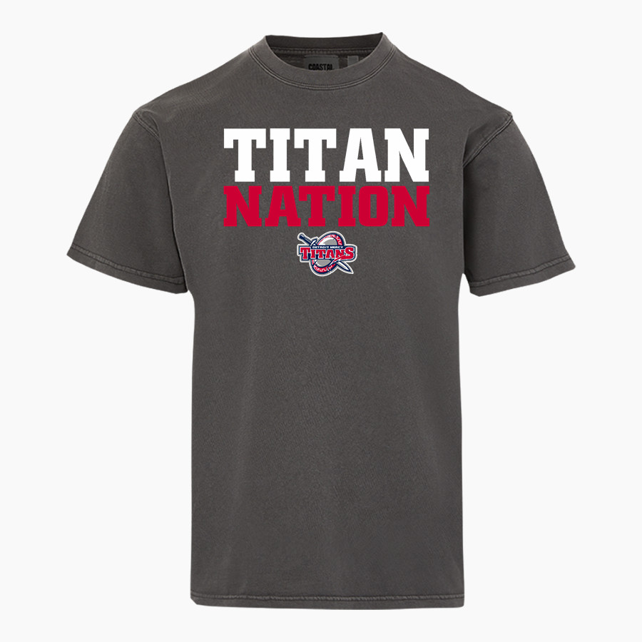 Detroit Mercy Titans Sideline Store <span class="pdp-name-mascot">UDM Titans</span> MV Sport Men's Short Sleeve Coastal Color Tee