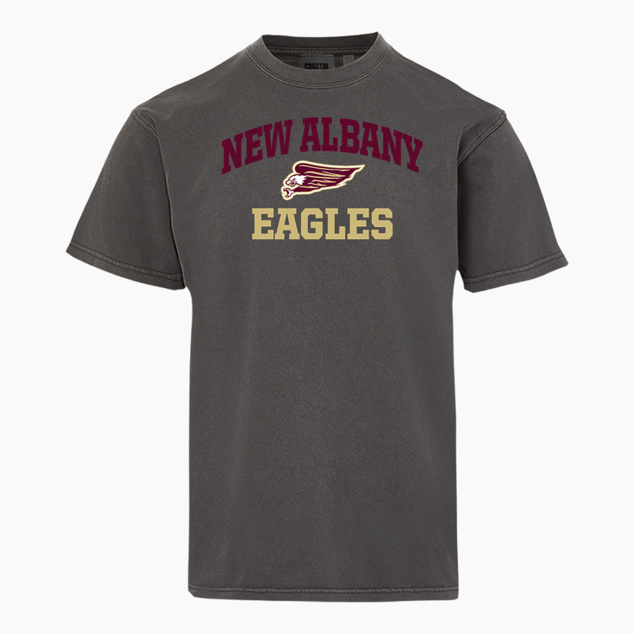 NEW ALBANY HIGH SCHOOL EAGLES MV Sport Men's Short Sleeve Coastal Color Tee
