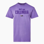 COLUMBIA HIGH SCHOOL COYOTES MV Sport Men's Short Sleeve Coastal Color Tee Front Thumbnail