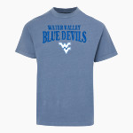 WATER VALLEY HIGH SCHOOL BLUE DEVILS MV Sport Men's Short Sleeve Coastal Color Tee Front Thumbnail