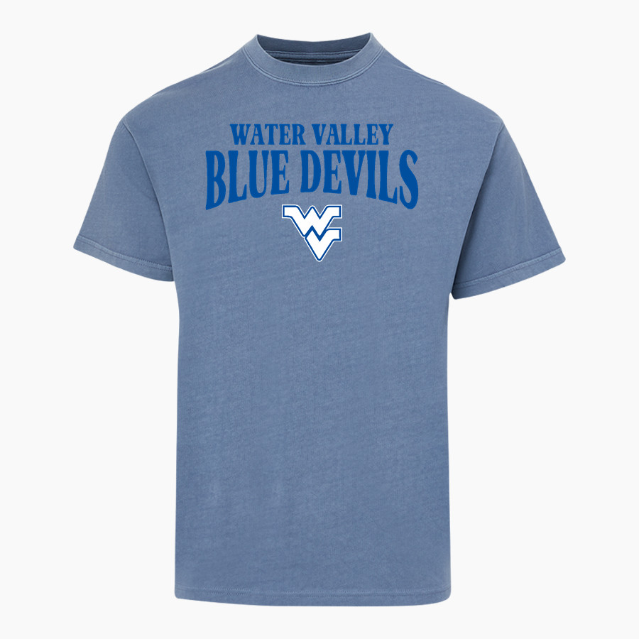 WATER VALLEY HIGH SCHOOL BLUE DEVILS MV Sport Men's Short Sleeve Coastal Color Tee