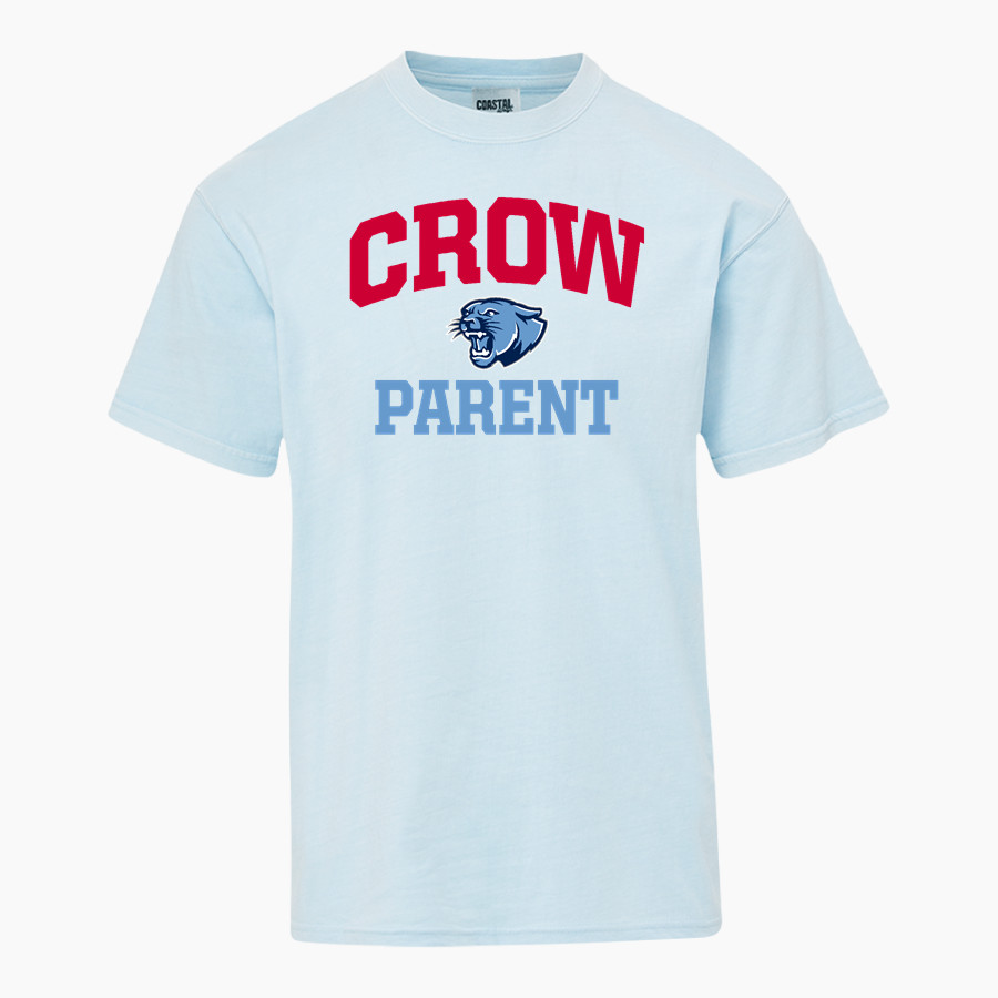 CROW HIGH SCHOOL Cougars Online Store <span class="pdp-name-mascot">CROW COUGARS</span> MV Sport Men's Short Sleeve Coastal Color Tee