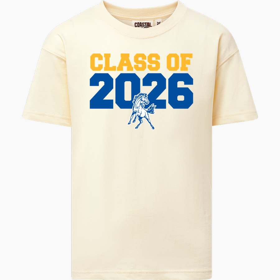 MOUNT MARKHAM HIGH SCHOOL MUSTANGS <span class="pdp-name-mascot">MOUNT MARKHAM MUSTANGS</span> MV Sport Youth Coastal Color Tee