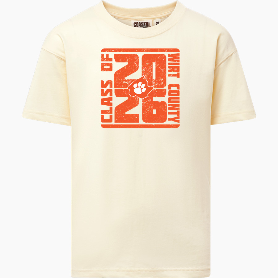 WIRT COUNTY HIGH SCHOOL TIGERS MV Sport Youth Coastal Color Tee